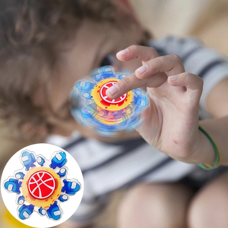 

DHL Children Fidget-Toys Rotating Animation Fidget Spinner Running Animated Character Bearing Spinners Adult Dynamic Spinning Top Toy