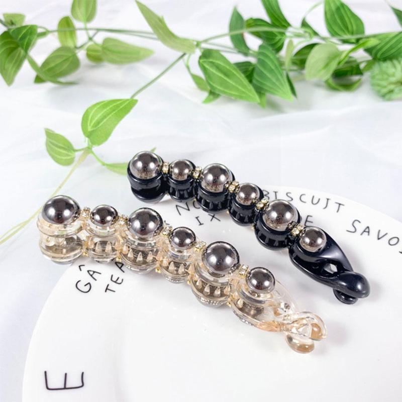 

Hair Accessories 1Pc Pearls Hairpins Clips Jewelry Banana Ponytail Women Barrettes Accessorie Pins Hairgrips Headwear Girl Y4B0, 01