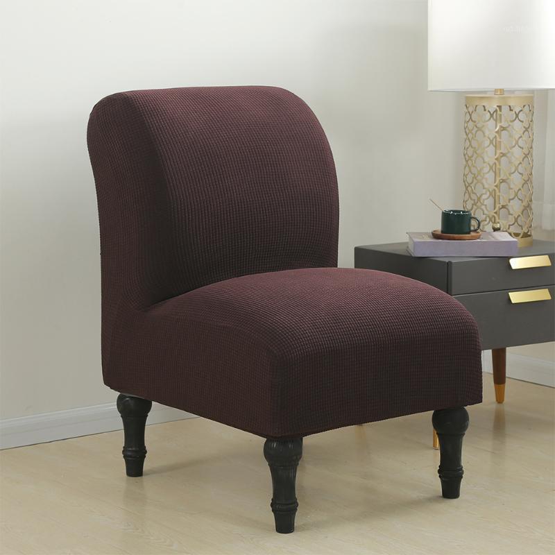 

Removable Washable  Dustproof Waterproof Furniture Protector Easy Install Armless Chair Slipcover Soft Stretch Covers