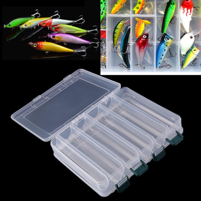 

Fishing Box Accessories Tackle Lures Bait Storage Case Shrimp Boxes For Baits Pesca 10 14 Compartments Lure