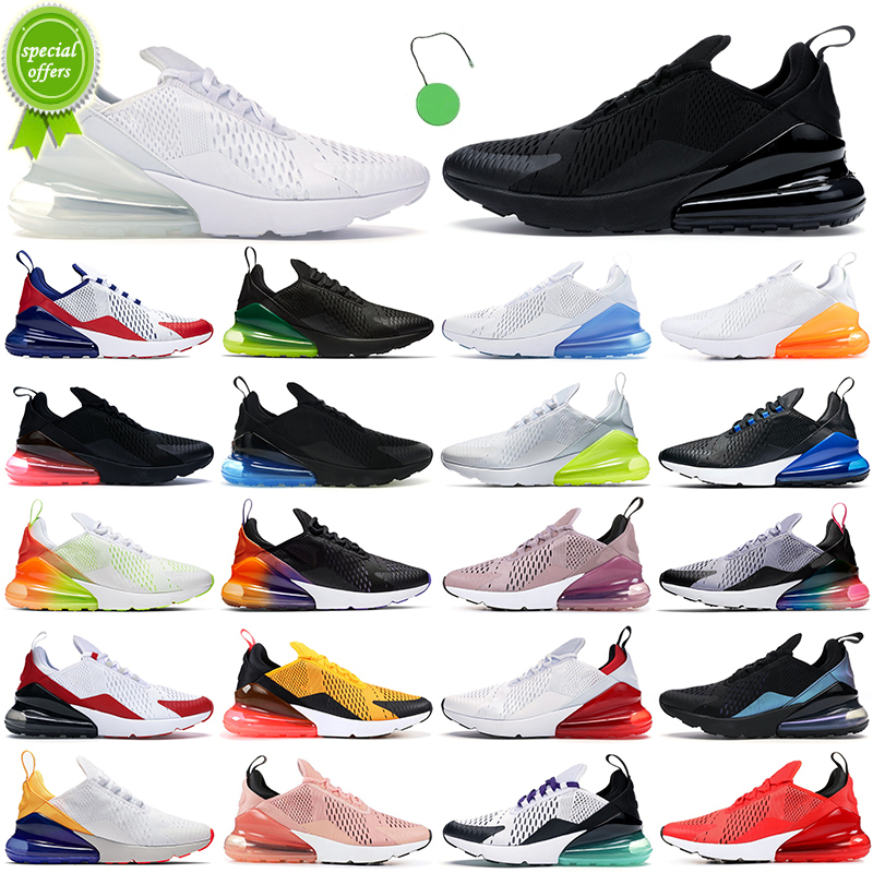 

36-45 Running Shoes Des Chaussures Mens Womens Rainbow Tea Berry Violet Black Volt Core White University Blue Orange Men Women Trainers Sneakers, Triple black