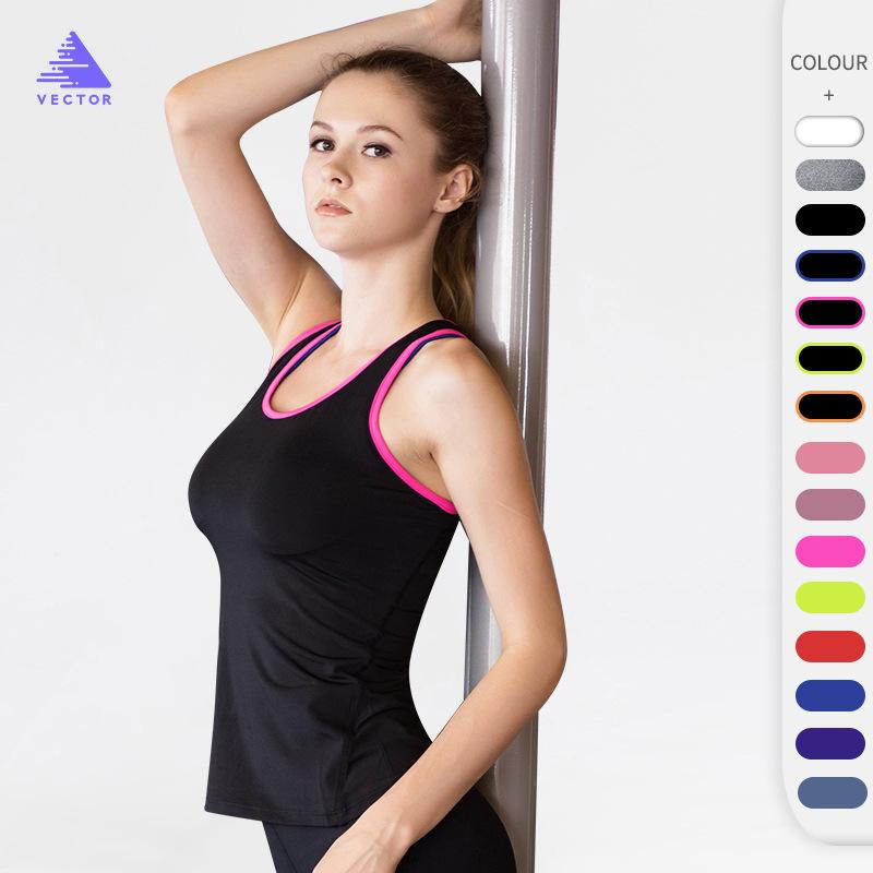 

Seamless Sports Vest Women,Yoga Vest, Push Up Sport Top For Fitness, U Back Padded Vest,Shockproof Running Gym Workout Yoga Outfit