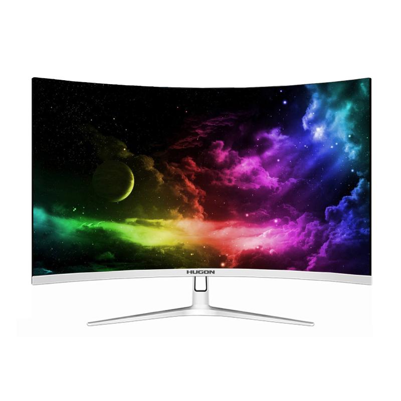 

Monitors HUGON 32 Inch" Curved 144Hz Gaming LED Monitor Edge-Less AMD FreeSync DisplayPort DP/ Interface