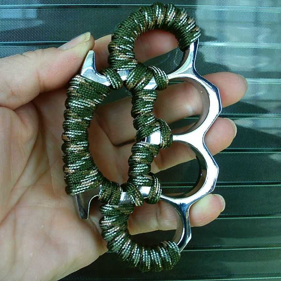 

Fist Clasp Four Finger Tiger Hand Cover Self Defense Designers Ring Legal Designers Glass Fiber Supplies Brace 3KBB702