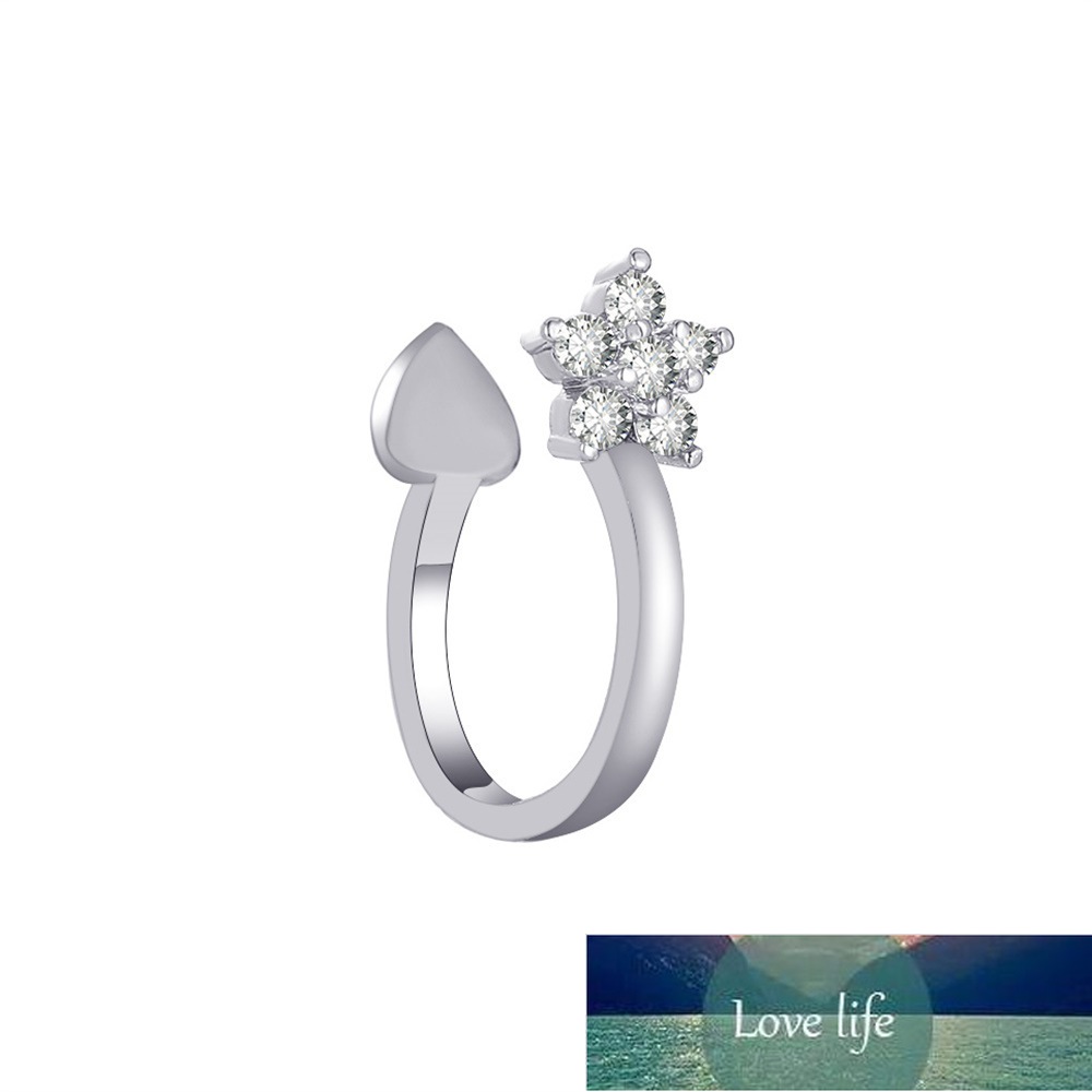 

Crystal Star Earrings Sweet Star Ear Clip Earrings For Women Earing Without Hole Jewelry Fake Earrings Ear Clip Earings Kolczyki Factory price expert design Quality