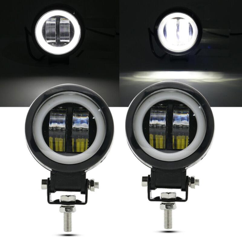 

Car Headlights Light Fog Lamp Motorcycle 1800LM Waterproof Stainless Steel Replacement