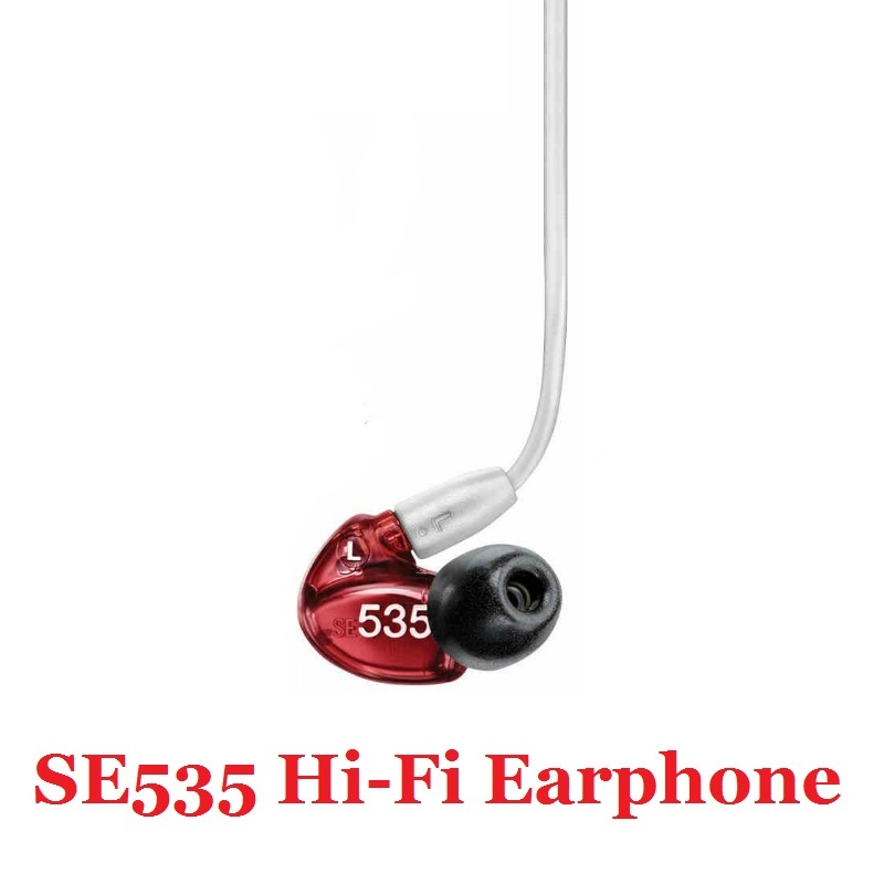

SE535 Headsets in-ear Earphones 3.5mm For Cell Phone SE 535 With Retail Box hifi Perfect 2 Colors Noise Canceling Free Ship