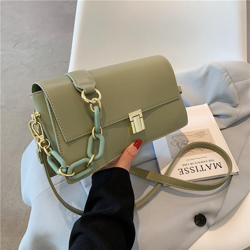 

Bag 2021 Summer Fashionable Stylish Shoulder Messenger Small Square Underarm Handbag For Women Cross Body, Black