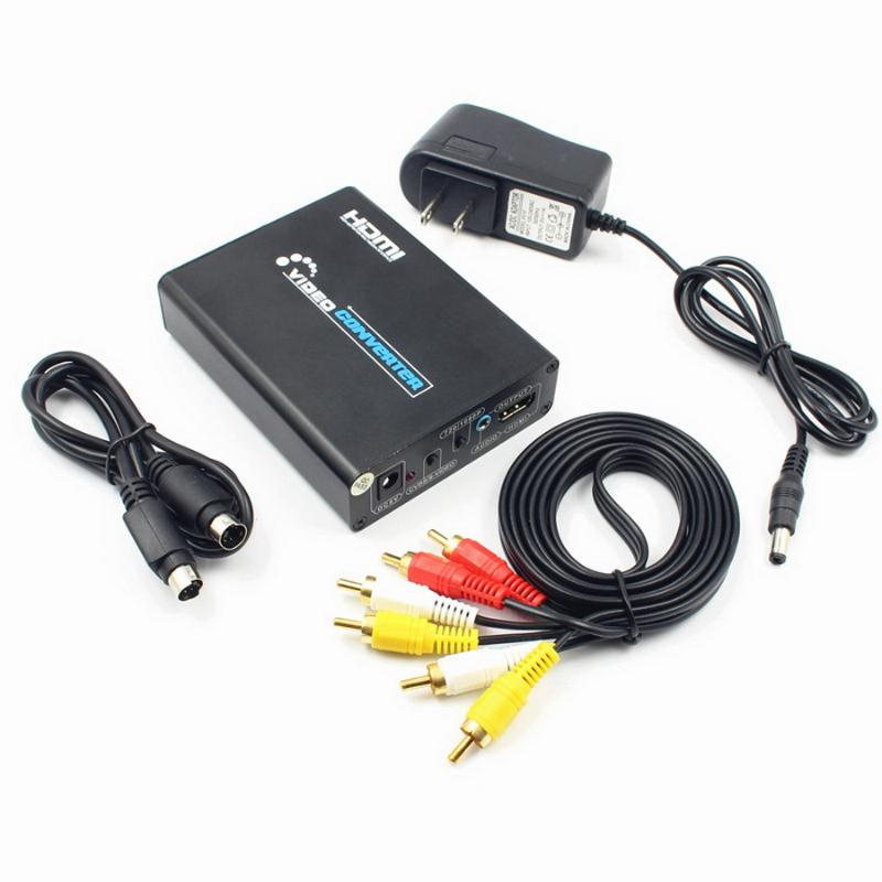 Audio Cables & Connectors 20pcs To AV S-Video CVBS Video Converter SVIDEO+S Switcher Adaptor HD 3RCA PAL/NTSC-image-710260070