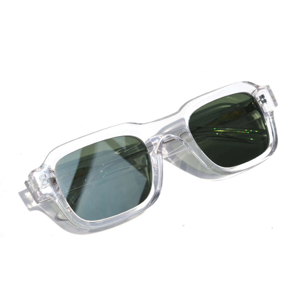 

Highend accessories Imountaintop hot custom digner branded square luxury mens polarized acetate sunglass, Black