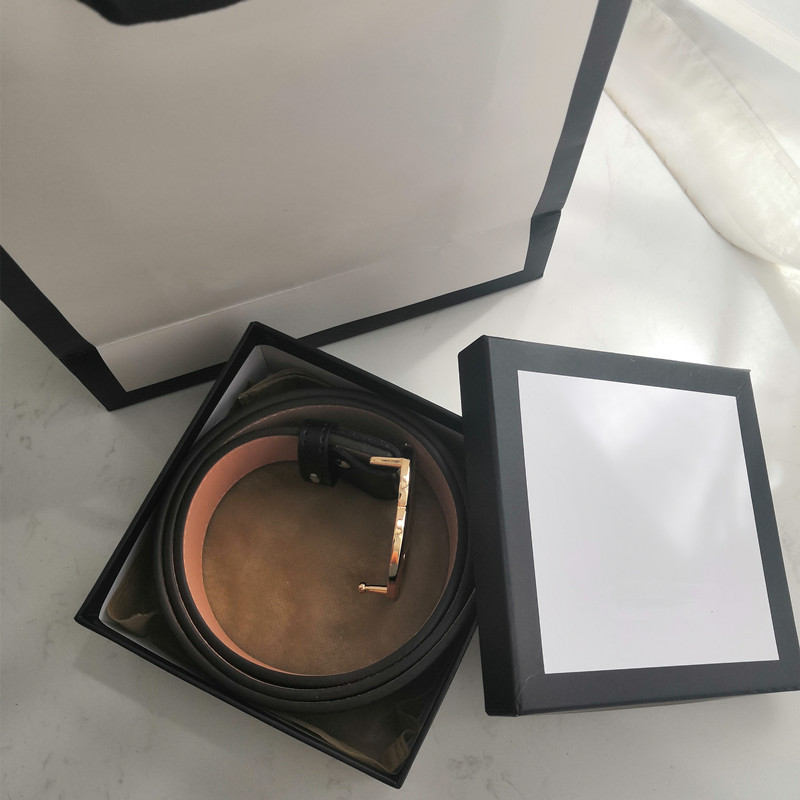 

2021 fashion men's and women's brand belt, classic designer belt with metal buckle, 3.8cm wide box, colorful body, Black;brown