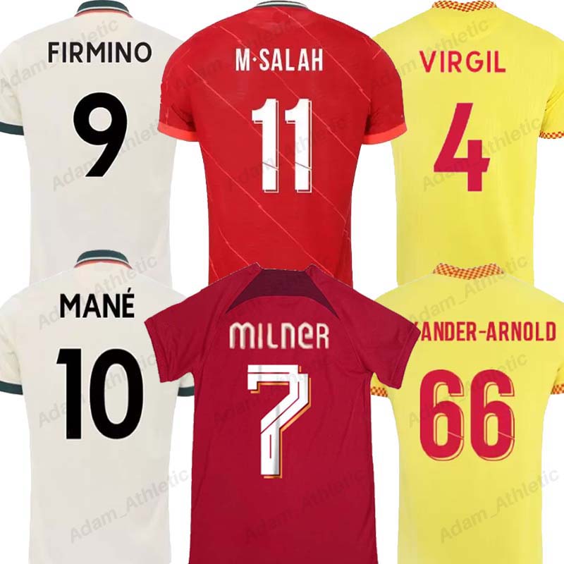 

22 23 The Reds LUIS DIAZ soccer jerseys player version ALEXANDER-ARNOLD football shirts adult kids kit ROBERTSON HENDERSON jersey training shirt Camiseta de Futbol, 21-22 away+ucl