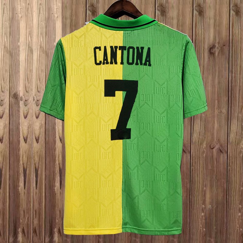 

92 98 Mens CANTONA GIGGS KEANE RETRO Soccer Jerseys BECKHAM SOLSKJAER SCHOLES FERDINAND ROONEY CHICHARITO Home Away Football Shirt Uniforms, Fg2155 1994 1996 3rd