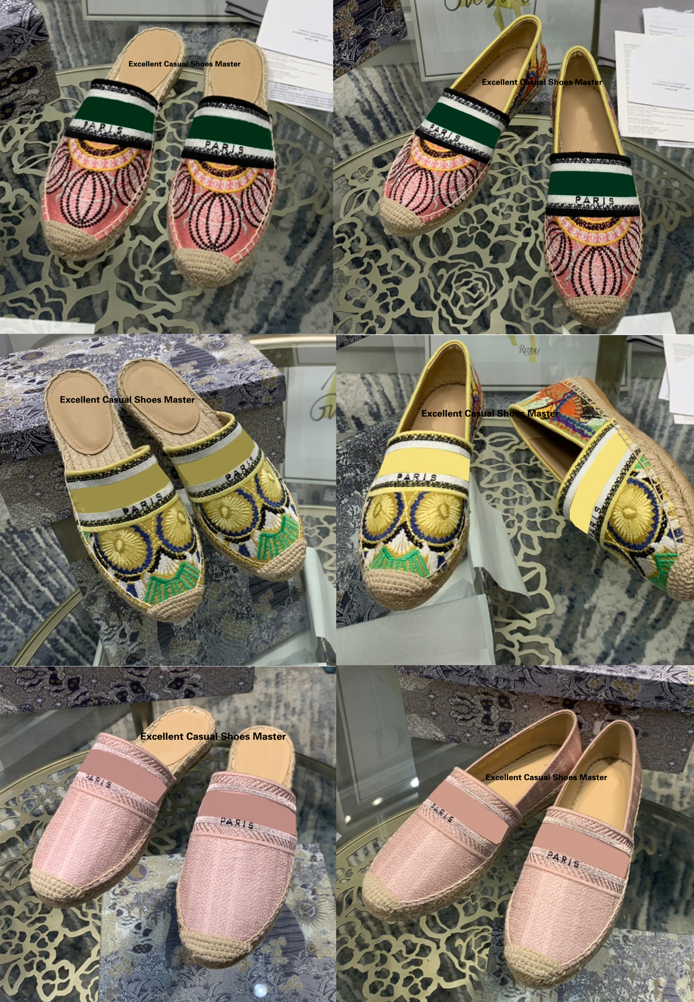 

Womens Canvas Straw Shoe Designer Slides Sandals Fisherman Shoes Slippers Fip Fop Sneakers Espadrilles 2022 Latest Models With Box, Black