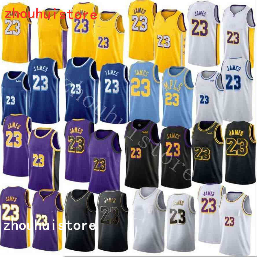 

Men LosAngelesLakersbasketball jerseys LeBron 23 JamesNbajersey Fast delivery