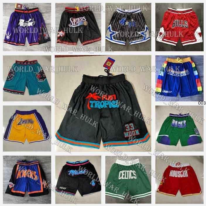 

Black Mamba 8 24 33 Basketball Shorts Bryant just don Magic Stitched Orlando Sport Pant With Pocket Toronto Memphis Raptors 2021 Grizzlies, Blue;black