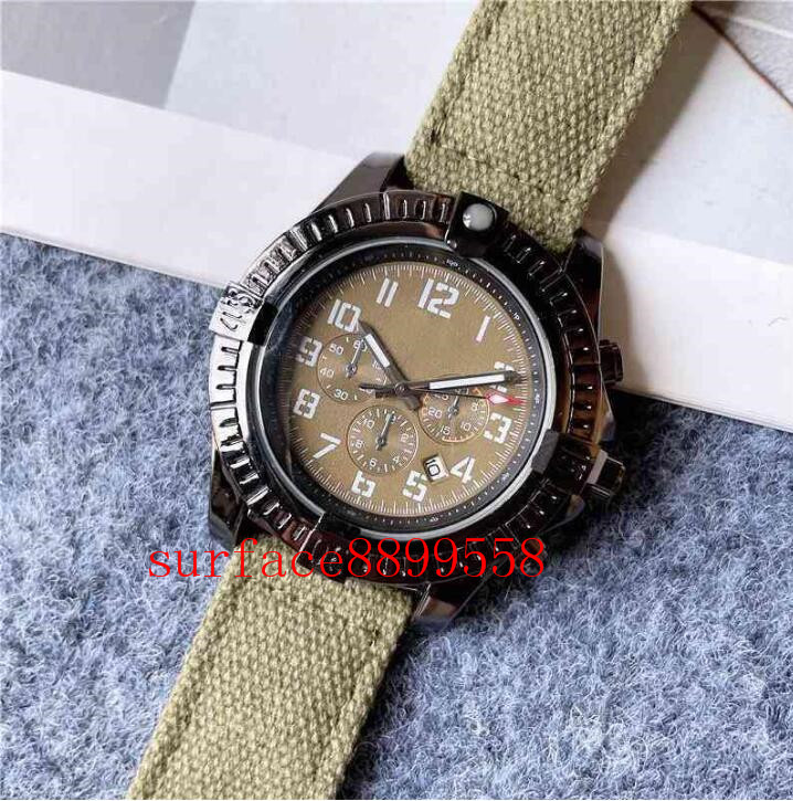 

2021 fire century quartz belt fake six needle watch men's fashion trend, Water proof50m