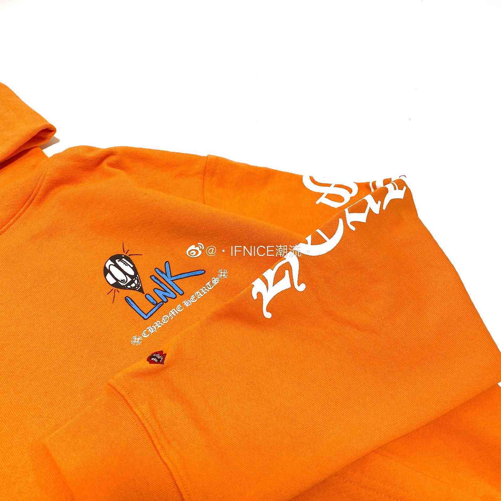 

crosin hearts Chrome graffiti Matty boy orange Hoodie 9ASH, Black