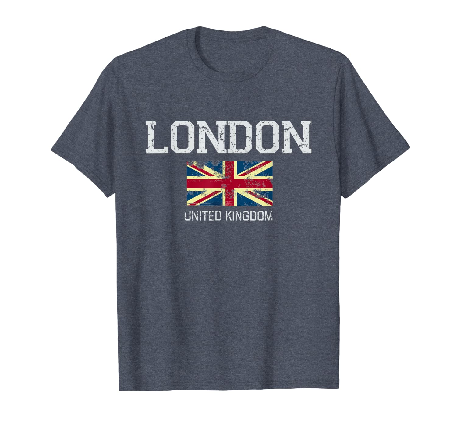 

vintage london united kingdom gift t-shirt, White;black