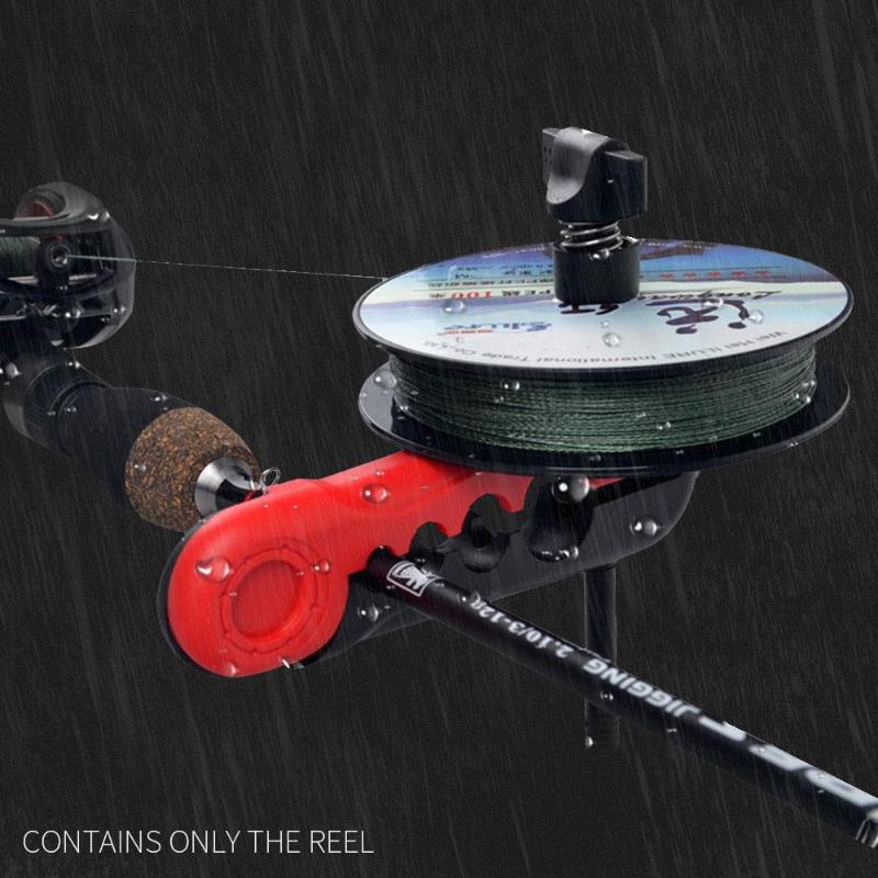 

Adjustable For Various Sizes Fishing Reel DIY Board Spool Stainless Steel Silver Bonding Tools Ocean Mini Bobbin Pesca Baitcasting Reels