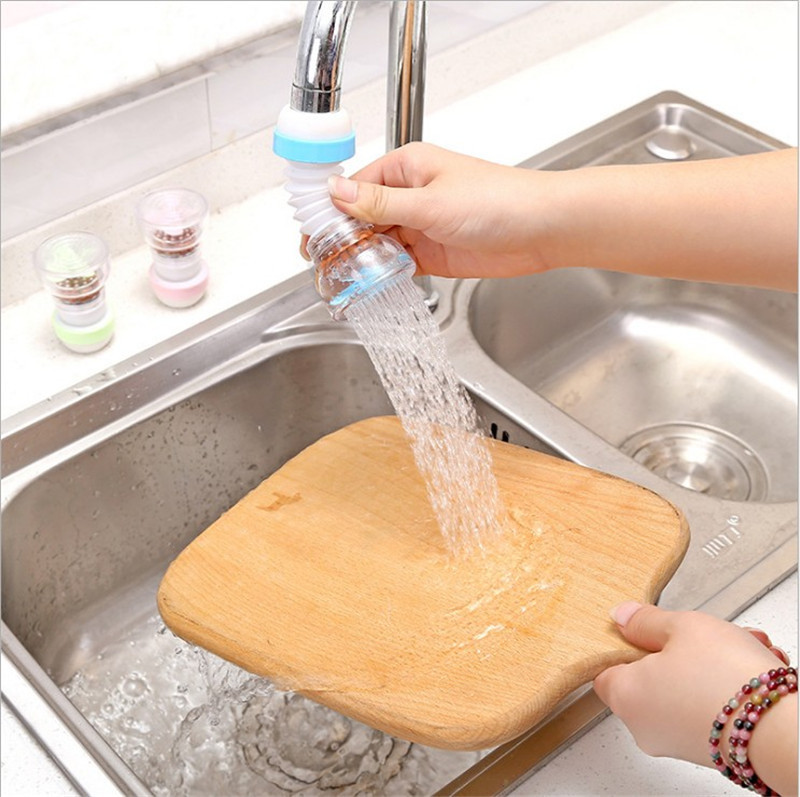 

Faucet Multifunctional Retractable Splash-Proof Water Shower Head Water-Saving Nozzle kitchen Supplies