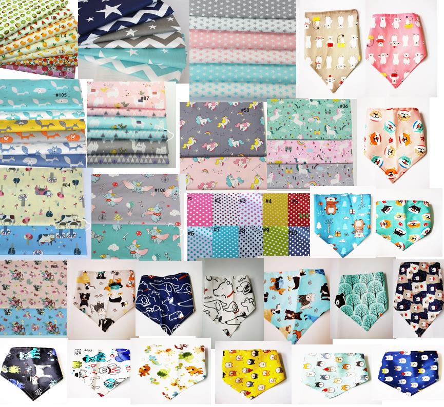 

120pcs/lot Dog Apparel Special making Puppy Pet bandanas Collar scarf Bow tie Cotton Supplies Y69, Mixed 60 color