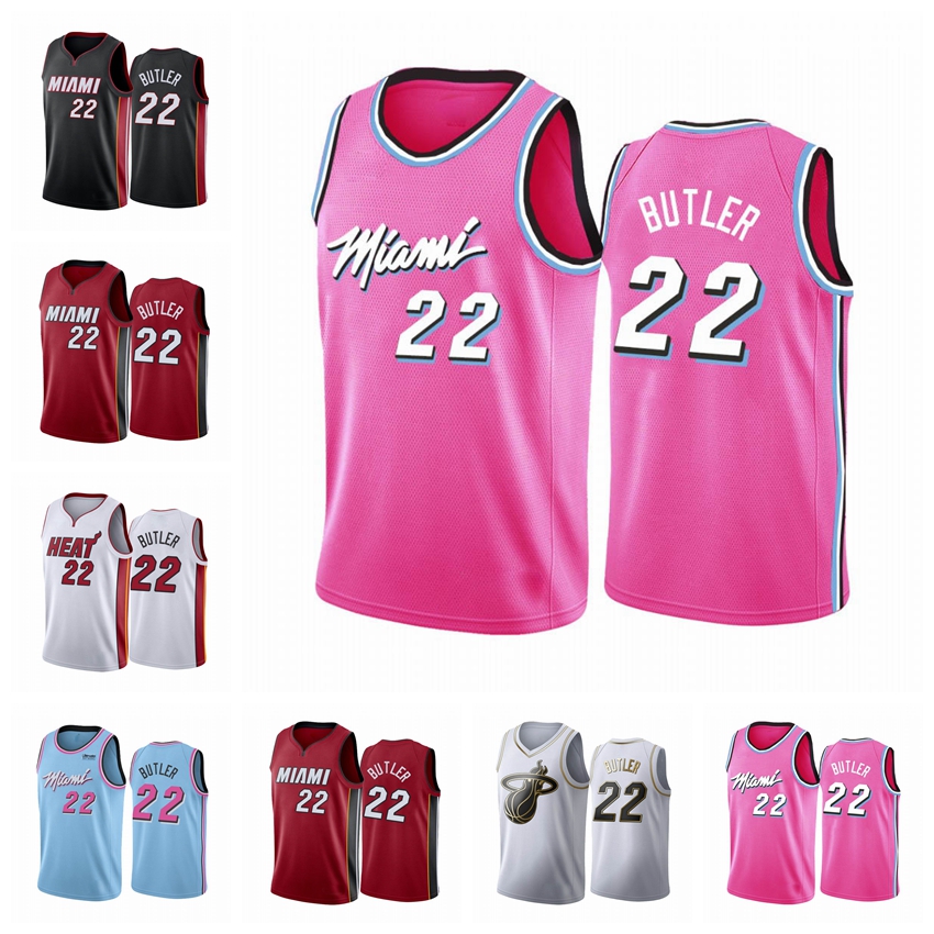 

Miami Heat MEN Jimmy Butler 2020 Finals Bound White Basketball Jersey, Black