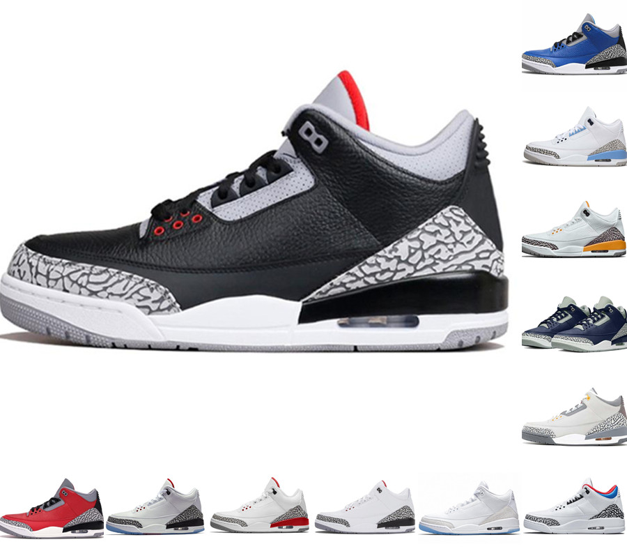 

high Quality Racer Blue 3 3S Basketball Shoes Mens Court Purple A Ma Maniere UNC Fragment Knicks JORDÁN FREE THROW LINE Denim Red Black Cement Pure White Sneakers, Please contact us