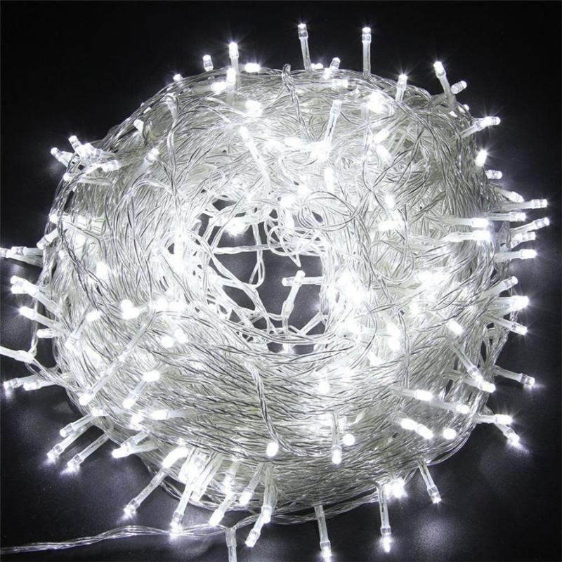 

Strings XYXP Outdoor Christmas Led String Lights 100M 20M 10M 5M Luces Decoracion Fairy Light Holiday Lighting Tree Garland