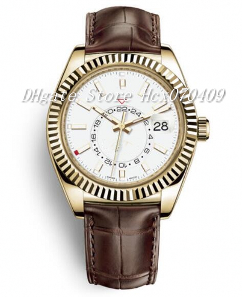 

11 Styles 42mm Men's Watch Steel 326138 326135 326139 Automatic Folding Oysterclasp Watches Mens Wristwatches