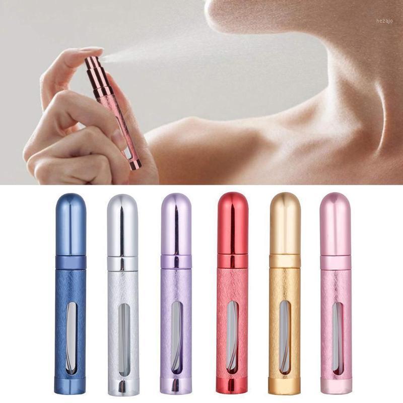 

Storage Bottles & Jars 1PCS 12ml 6 Colors Mini Portable Travel Refillable Bottle Scent Atomizer Housing Perfume Pump For Spray Makeu