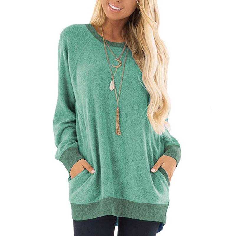 

Summer Women Clothes Leopard Print T-shirt Casual Fashion O-neck Long Sleeve Loose Tshirts Ladies Plus Size Tee Shirt Femme 210608, Leopard pink-8