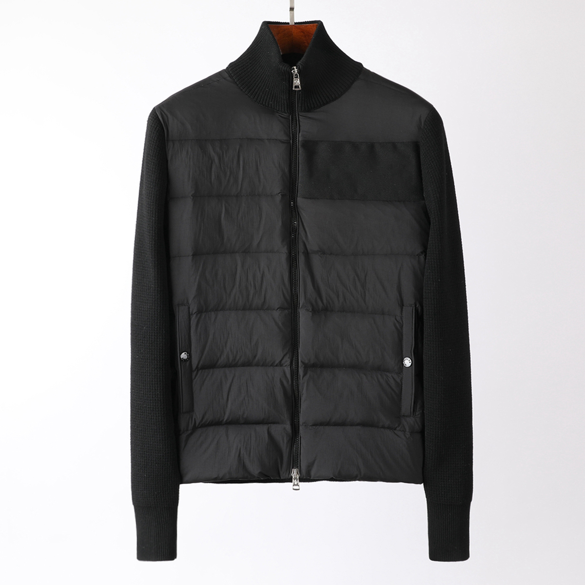 

maya France High Quality Mens down jacket Letter maya Logo Knitted women Parkas Panel Casual coats Bomber jackets Designers Men S Clothing 002 Complete labels, Supplement (not shipped separately)