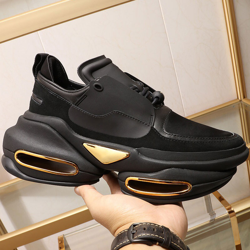 

Fashion shoes 21SS Paris T Tai show designer casual sneakers men and women thickened soles metal embellishment design 35-46 size top quality with original box, Shipping supplement