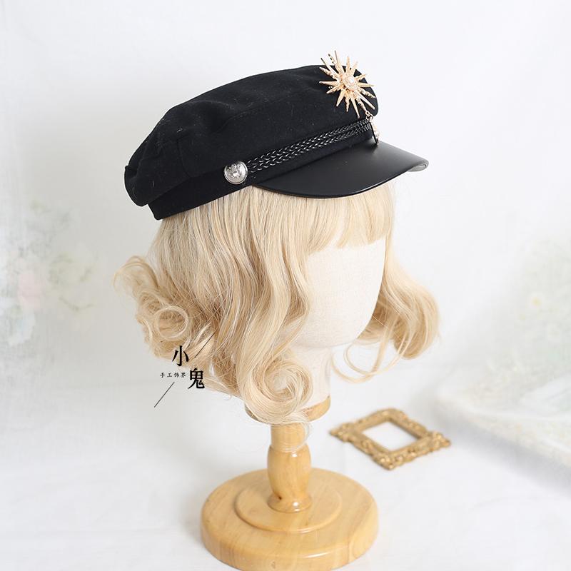 

Berets Helios Beret Joker Cloth Cap Qiu Dong Japanese Street Fashion Ins Hat Restoring Ancient Ways Of, Peaked cap