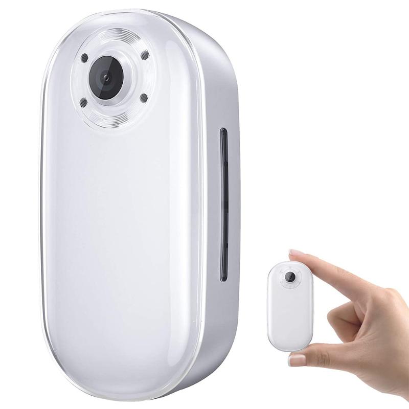

Keychain Body Action Camera 4K30FPS 20MP With EIS 2.0 60min Video Recording Slow Motion Hands-Free Mini Vlogging Telescopes