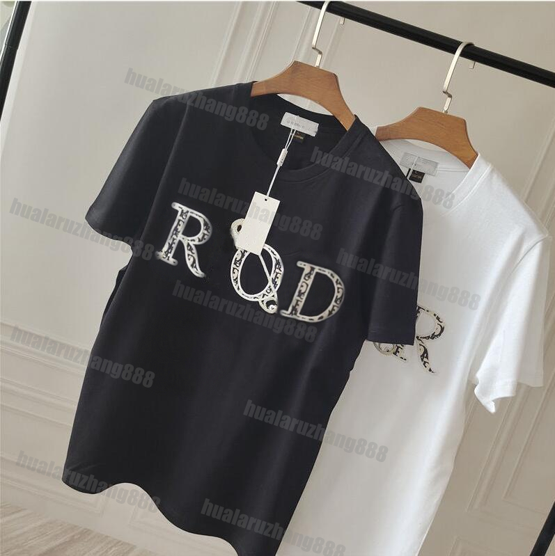 

2022 Women Clothing Spring summer Men's women T Shirt pure cotton Round collar short sleeve classic t-shirt Plus-size S--5XL Support wholesale 4 to choose from, 99