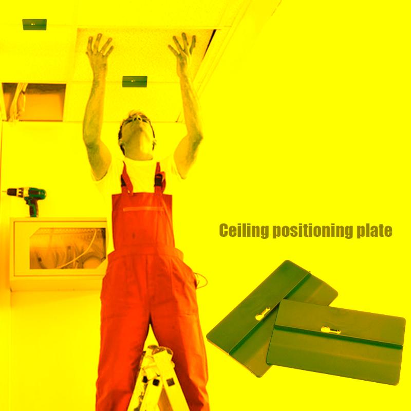 

Professional Hand Tool Sets 2Pcs Drywall Fitting Plasterboard Fixing Board Room Ceiling Sloped Walls Decoration Carpenter Positioning