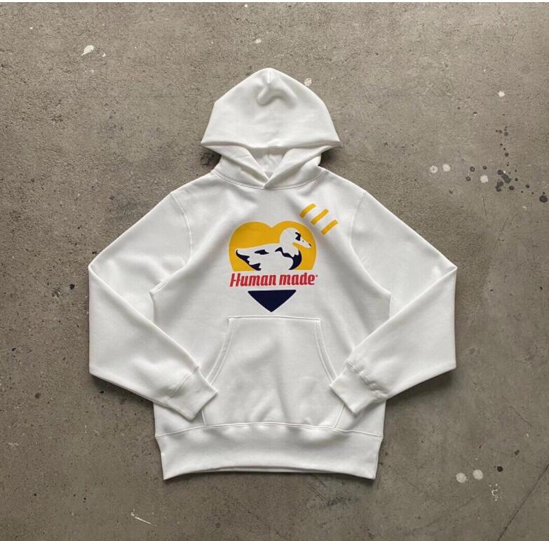 

Men's Hoodies & Sweatshirts Human Made Harajuku Hip Hop Sweatshirt Men Clothing Streetwear Women Tracksuit Oversized Couple clothes
