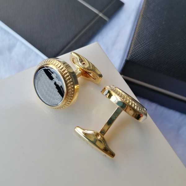 

Luxury Cuff Links French Cufflinks for men High Quality with Stamp Top gift