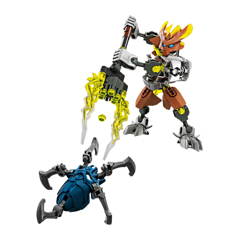 

KSZ 706-2 Bionicle Series Protector of Stone Building Blocks 73pcs Bricks Toys Christmas Gift Compatible 70779 Model Kit