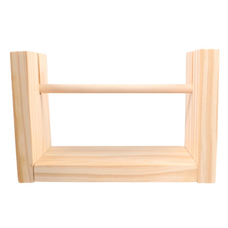 

Storage Drawers Auxiliary Crochet Tool Wool Wood Bobbin Rotate Spool Yarn Axis