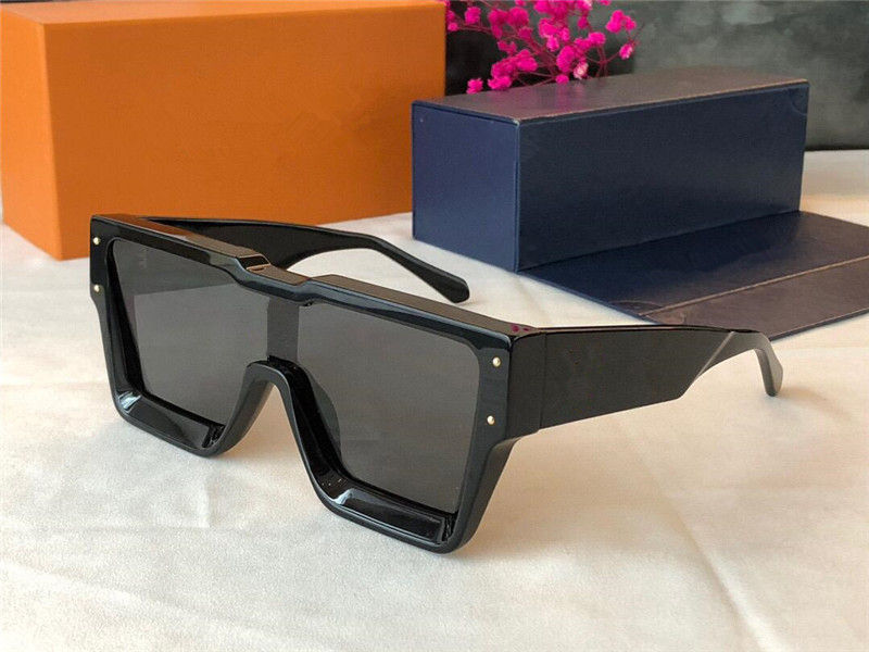

Sunglasses For women and men Summer style Anti-Ultraviolet 1485 Retro Shield lens Plate Rectangle full frame fashion Eyeglasses Random Box Z1485E, White;black