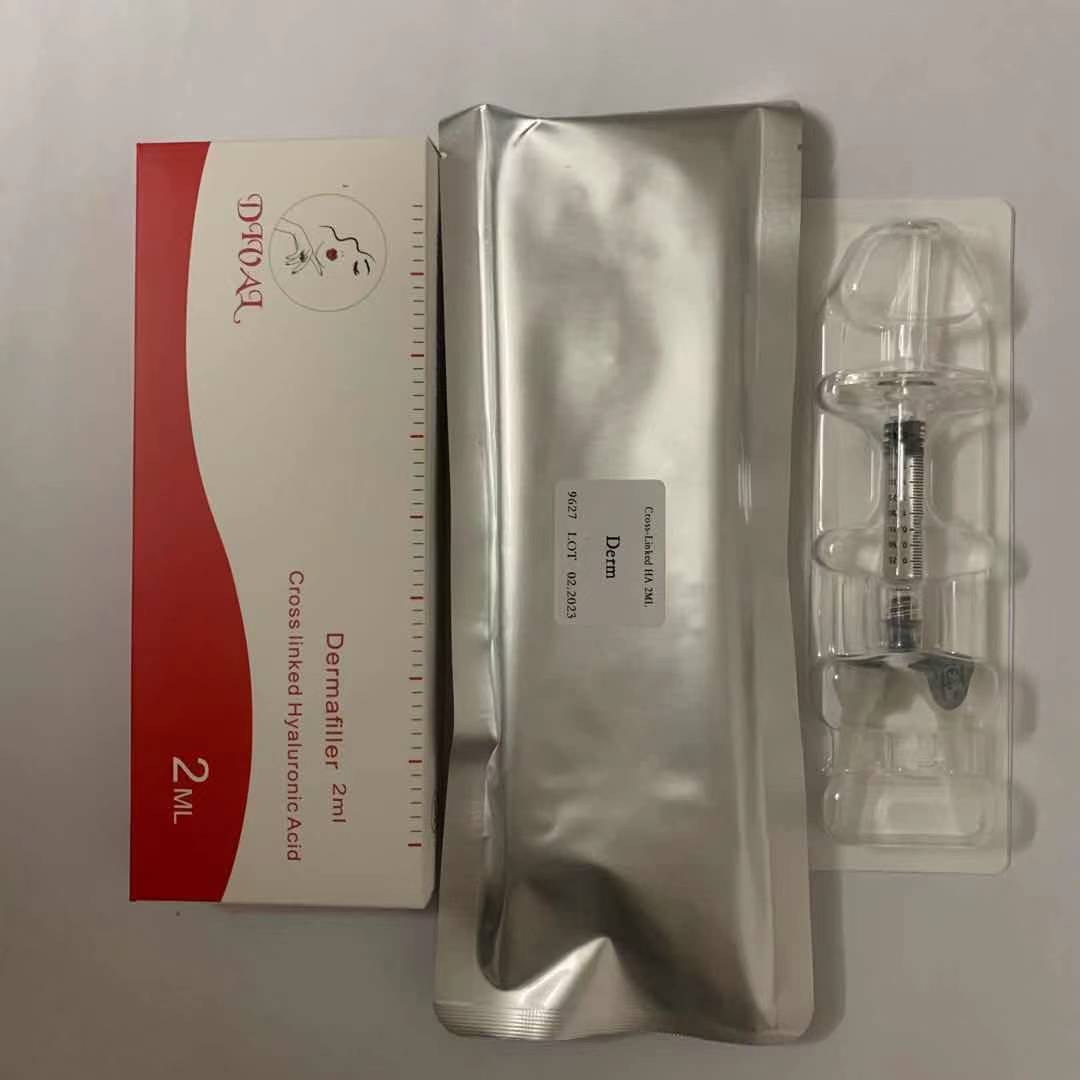 

2ml Cross Link Filler Korea Syringe Gel Derma Lip Filler Injection for Lip Enhance Anti Wrinkle
