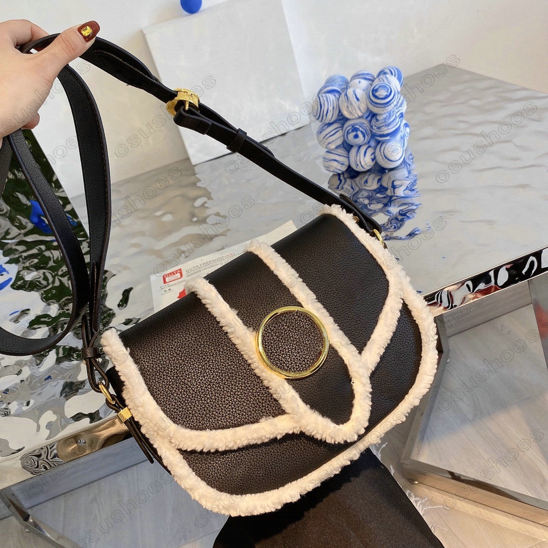 

M58971 Pont 9 Soft Fur One Body Bag Designer Teddy Bags Monograms Designers Luxurys Womens Cross Body Handbag Leather Strap Purse, Dont sell it alone