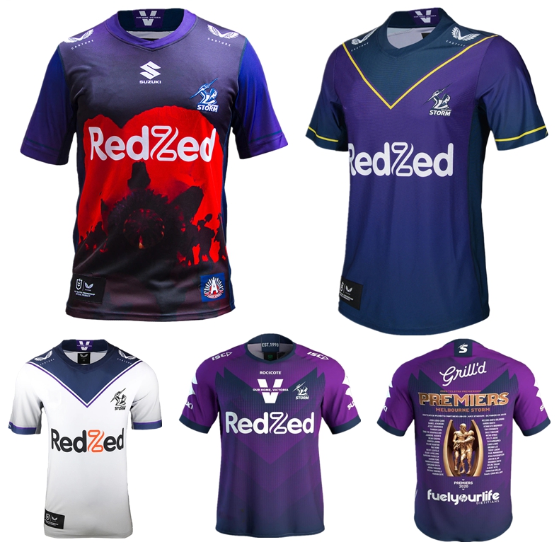 

2021 Melbourne Storm Premiers rugby 21 22 victoria champion home away shirt size S-5XL, Premiers jersey