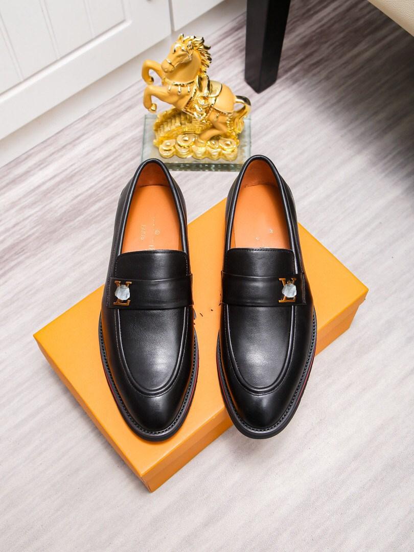 

MM 2021 Luxury Man Shoes Patnet Leather Monk Strap Oxford Shoe for Men Wedding Business Formal Suit Mens Dress Shoess Black Brown 11, #04