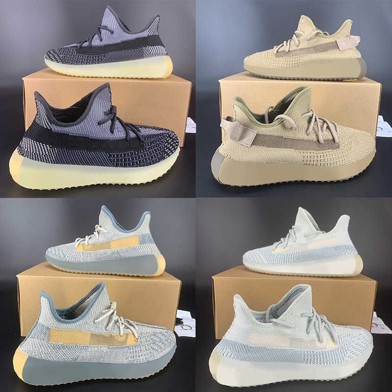

With Box reflective v2 Running Shoes ash blue stone fade carbon cinder earth zyon israfil cloud white tail light men women Sneakers trainers, 20 yecheil reflective