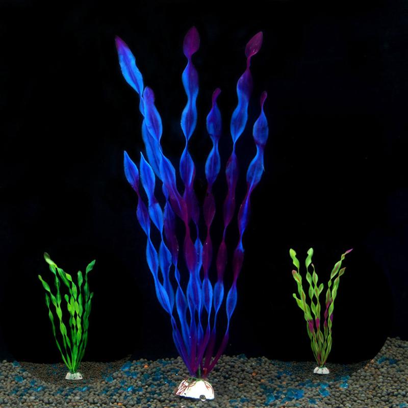 

Decorations 10CM Simulation Artificial Plants Aquarium Decor Water Ornament Plant Fish Tank Grass Decoration Accessories