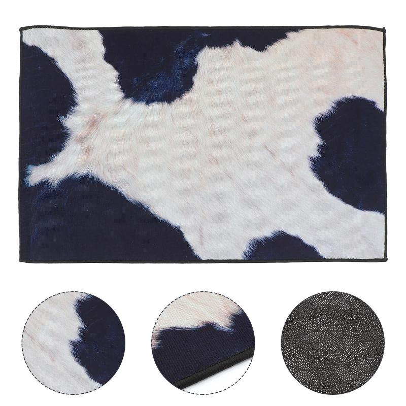 

Carpets 1Pc Creative Animals Fur Pattern Floor Cushion Anti-slip Bathroom Door